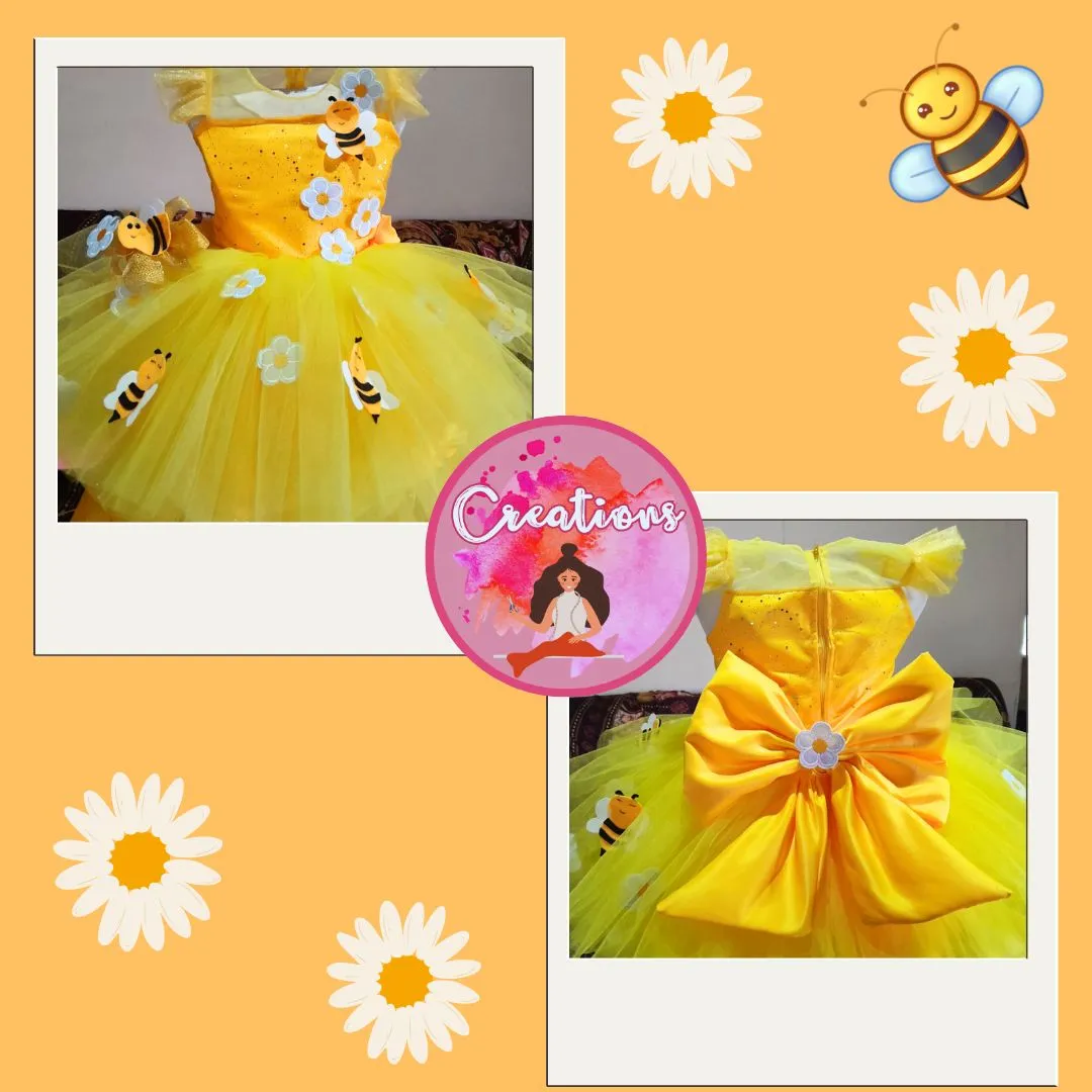 Abejita con flores 