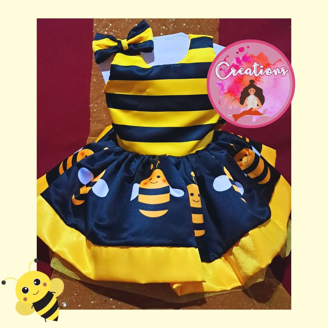 Abejita vestido estampado 